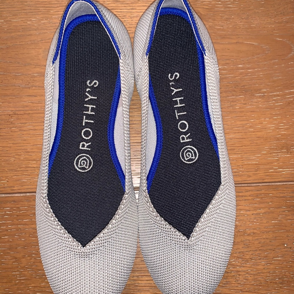 Rothy’s Flat 6.5 Flax Birdseye